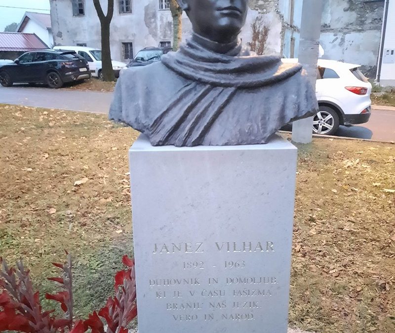 Otvoritev spomenika Janezu Vilharju