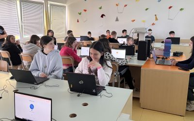 Delavnice Telekoma Slovenije: »Ne ujemimo se na trnek« tudi na naši šoli!